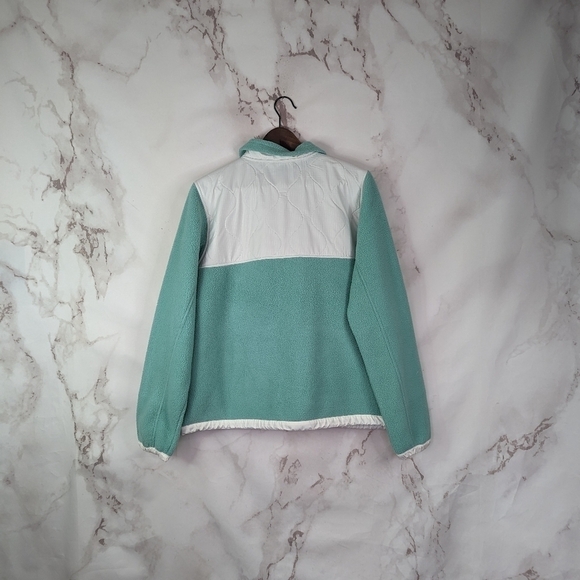 The North Face Royal Arch Jacket Womens Wasabi Gardenia Coral Fleece Zip - Picture 6 of 16